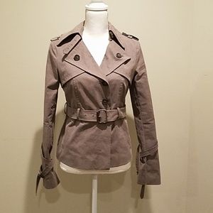 All Saints Ophelia Mini Mac Trench Coat
